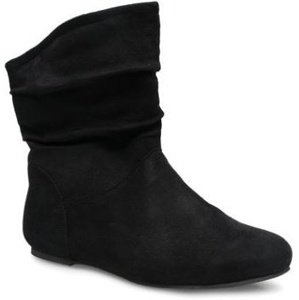 Golddigga - Ruched Ladies Boots – Black - 7