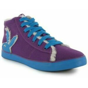 Agatha Mid Canvas Shoes Ladies – Purple/Blue - velikost 8