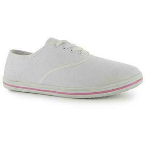 Slazenger - Ladies Canvas Shoes – White/White - 7