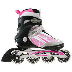 No Fear - Fitness Skates Ladies – Black/Pink/Whit - 3