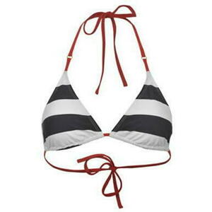 Miso - Stripe Bikini Top Ladies – White/Navy - S