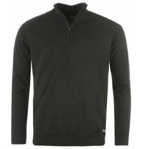 Lined Sweater Mens – Black - velikost L