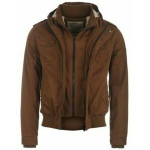 Firetrap - Double Layer Bomber Jacket Mens – Coffee - S