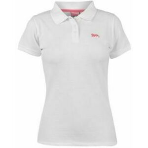 Small Lion Polo Shirt Ladies – White/RadPink - velikost 18(XXL)