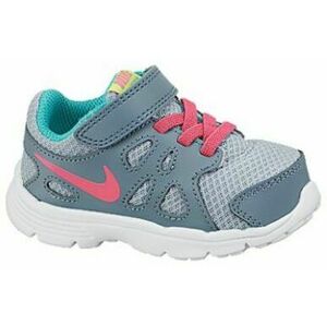 Nike - Revolution 2 Infant Girls Trainers – Grey/Pink - C 6,5 (23,5)