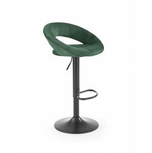 Barový židle H102, tmavě zelená