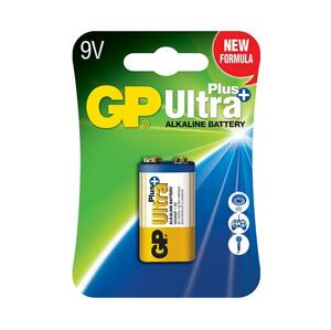 Baterie GP Ultra Plus Alkaline 6LF22, 9V v blistru - 1ks