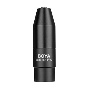 Adaptér BOYA 35C-XLR Pro 3,5mm jack na 3pin XLR