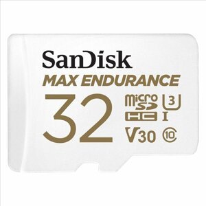 Paměťová karta Sandisk MAX ENDURANCE microSDHC™ Card s adaptérem 32 GB