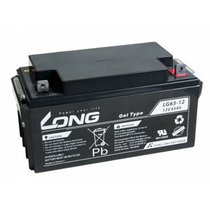Baterie Avacom Long 12V 65Ah olověný akumulátor M6 LongLife (WPL65-12AN)
