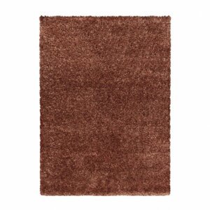 Kusový koberec Brilliant shaggy 4200 cooper (Varianta: Kruh průměr 200 cm)