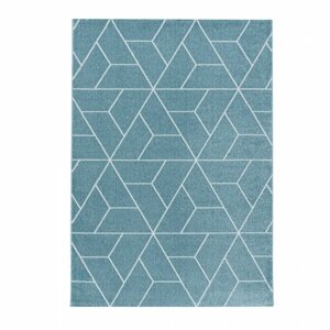 Kusový koberec Efor 3715 blue (Varianta: 200 x 290 cm)