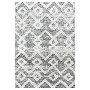Kusový koberec Pisa 4704 grey (Varianta: Kruh průměr 200 cm)
