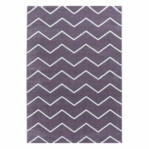 Kusový koberec Rio 4602 lila (Varianta: 200 x 290 cm)