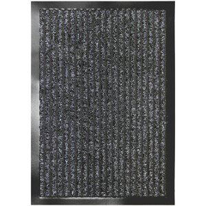 VEBE Floorcoverings b.v. Rohožka SHEFFIELD/ LIVERPOOL 50 černá, Černá (Rozměr: 40 x 60 cm)