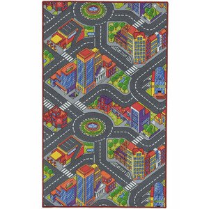 KOBERCE BRENO, spol. s r.o. Kusový koberec BIG CITY 97, Vícebarevné (Rozměr: 100 x 165 cm)