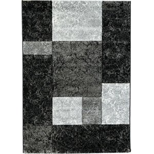 Ayyildiz Hali GmbH Kusový koberec HAWAII 1330 Black, Šedá, Vícebarevné (Rozměr: 80 x 150 cm)