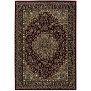 Oriental Weavers International Kusový koberec RAZIA 5503/ET2R, Červená, Vícebarevné (Rozměr: 133 x 190 cm)