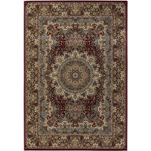 Oriental Weavers International Kusový koberec RAZIA 5501/ET2R, Červená, Vícebarevné (Rozměr: 160 x 235 cm)