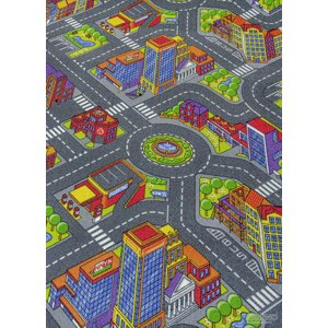ASSOCIATED WEAVERS EUROPE NV Metrážový koberec BIG CITY 97, šíře role 400 cm, Vícebarevné, role 4m