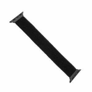 Řemínek FIXED Nylon Strap elastický nylonový pro Apple Watch 38/40mm, velikost L, černý