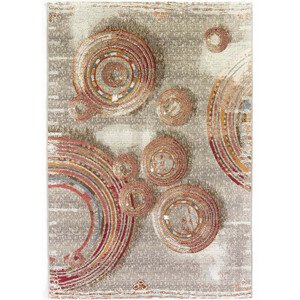 Oriental Weavers International Kusový koberec ZOYA 154/Q01X, Béžová, Vícebarevné (Rozměr: 200 x 285 cm)