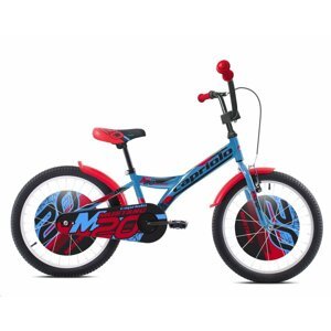 Dětské jízdní kolo Capriolo MUSTANG 20 červeno-modro-černé