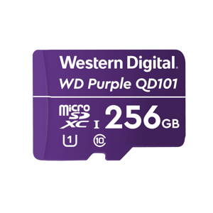 Paměťová karta Western Digital Purple microSDXC 256GB Class 10 U1