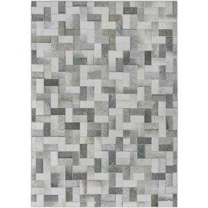 BO-MA Trading Int. s.r.o. Kusový koberec ELIZABET B, Šedá, Vícebarevné (Rozměr: 120 x 160 cm)