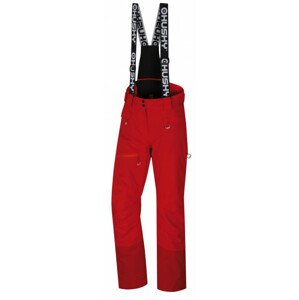 Dámské lyžařské kalhoty Gilep L červená (Velikost: XL)