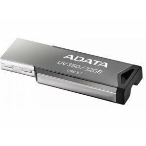 Flashdisk Adata UV350 32GB, USB 3.1, silver, potisk