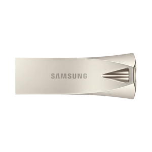 Flashdisk Samsung BAR Plus 32GB, USB 3.1, kovový, stříbrný