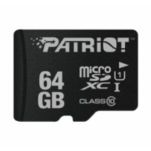 Paměťová karta Patriot microSDxC 64GB, Class10, bez adaptéru