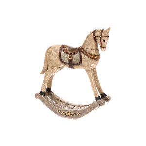 Koník houpací, polyresinová dekorace AL1430