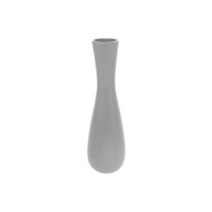 Váza keramická šedivá. HL9019-GREY