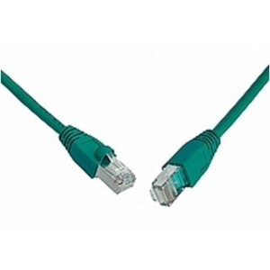 Patch kabel Solarix SFTP cat 5e, 5m, snag-proof - zelený