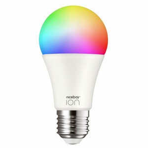Chytrá žárovka Niceboy ION SmartBulb Color RGB 9W - E27