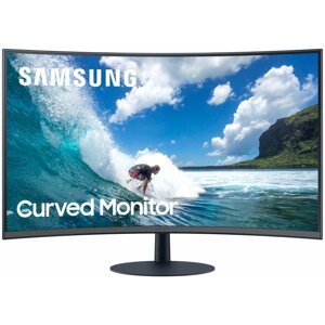 Monitor Samsung C27T550 27" VA FHD, prohnutý, 4ms, HDMI, DP, VGA, repro