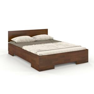 Dřevěná postel Skandica SPECTRUM Maxi, borovice (Rozměr: 90x200 cm, Barva: Ořech)