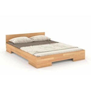 Dřevěná postel Skandica SPECTRUM Niskie, buk (Rozměr: 120x200 cm, Barva: Přírodní)