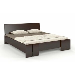 Dřevěná postel s úložným prostorem Skandica VESTRE Maxi & ST, buk (Barva: Palisander, Rozměr: 180x200 cm)