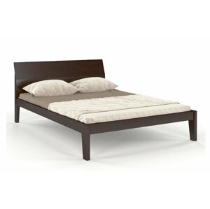 Dřevěná postel Skandica AGAVA, buk (Rozměr: 120x200 cm, Barva: Palisander)