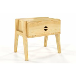 Noční stolek Radom, borovice (Barva: Přírodní)