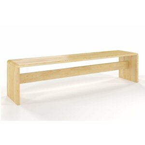Dřevěná lavice BENK, šířka 160cm, borovice (Barva: Přírodní)