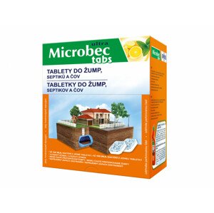 Tablety BROS MICROBEC do žump,septiků a ČOV 16x20g