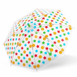 Kids Sky Transparent - průhledný dětský holový deštník