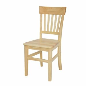 Dřevěná jídelní židle KT119, borovice (Barva dřeva: Surová (bez moření))