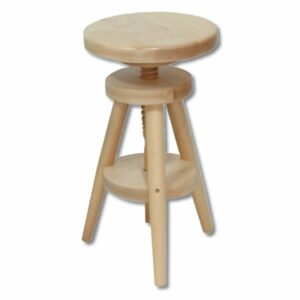 Dřevěná stolička KT243, v52-70, buk (Barva dřeva: Dub)