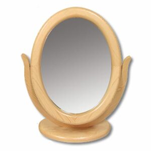 Zrcadlo LT106, 32x37x12, borovice (Barva dřeva: Ořech)