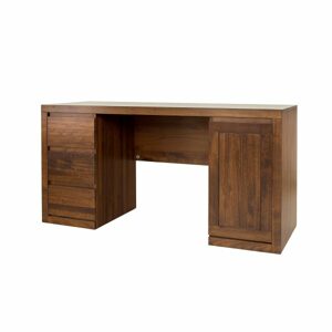 Psací stůl BR402,160x80x60, buk (Barva dřeva: Bělená)